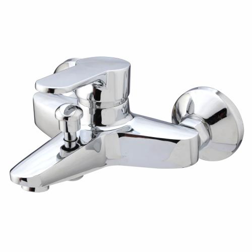 Single Lever Wall Mixer with Tip Ton For Hand Shower Chrome